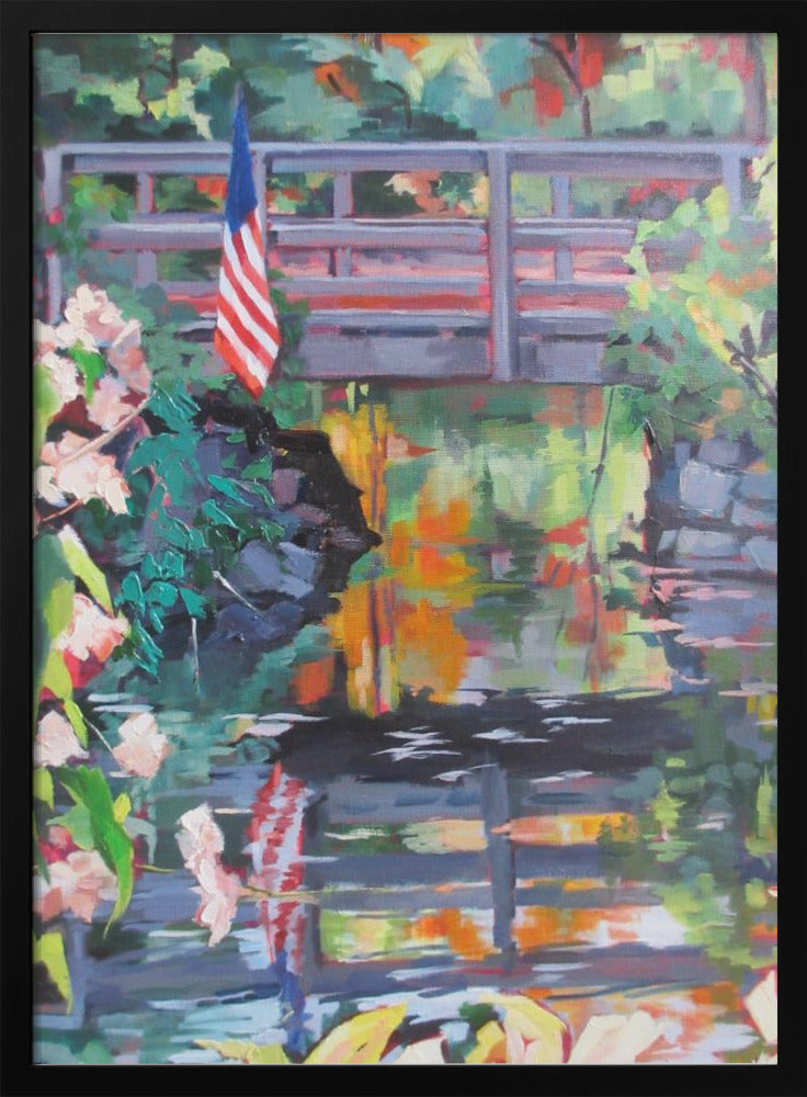 July 4 In Princeton - Stretched Canvas, Poster or Fine Art Print I Heart Wall Art