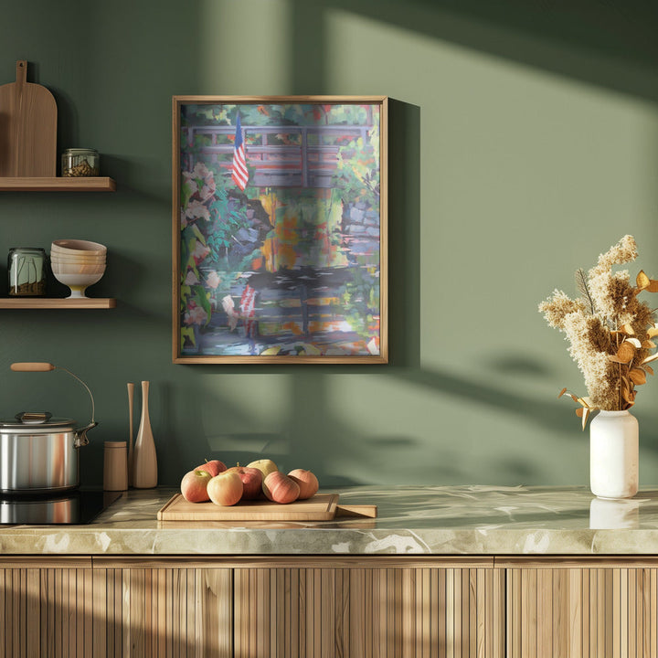 July 4 In Princeton - Stretched Canvas, Poster or Fine Art Print I Heart Wall Art