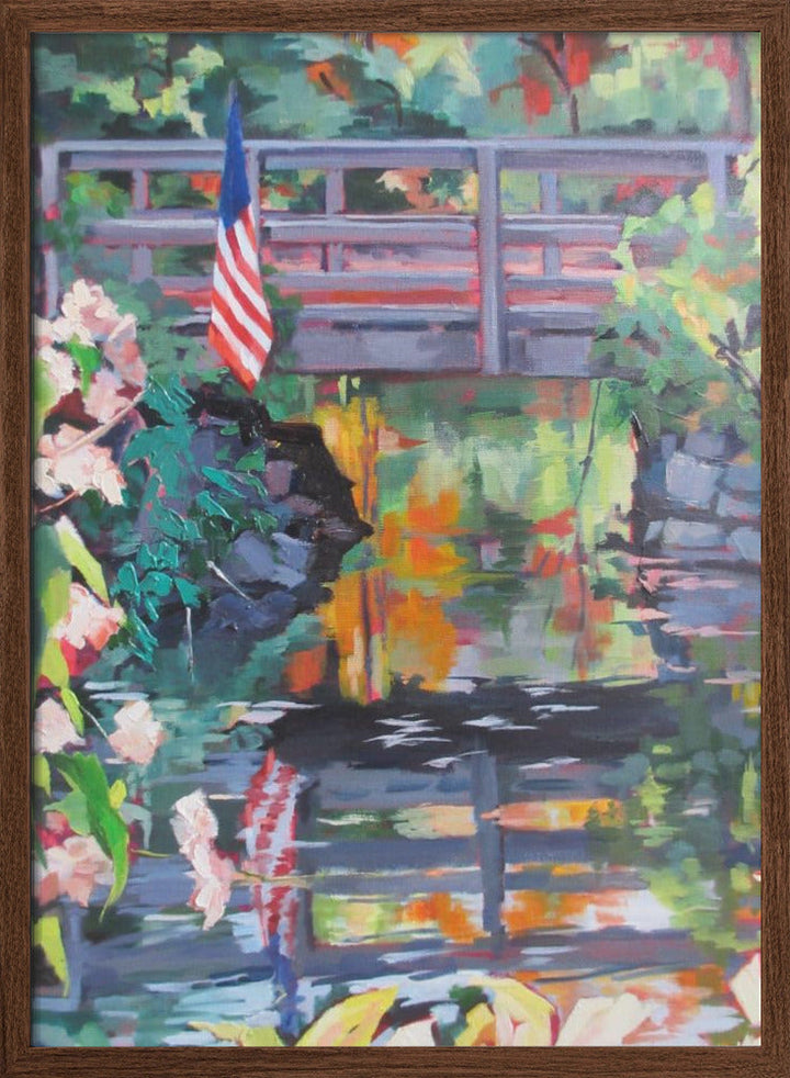 July 4 In Princeton - Stretched Canvas, Poster or Fine Art Print I Heart Wall Art