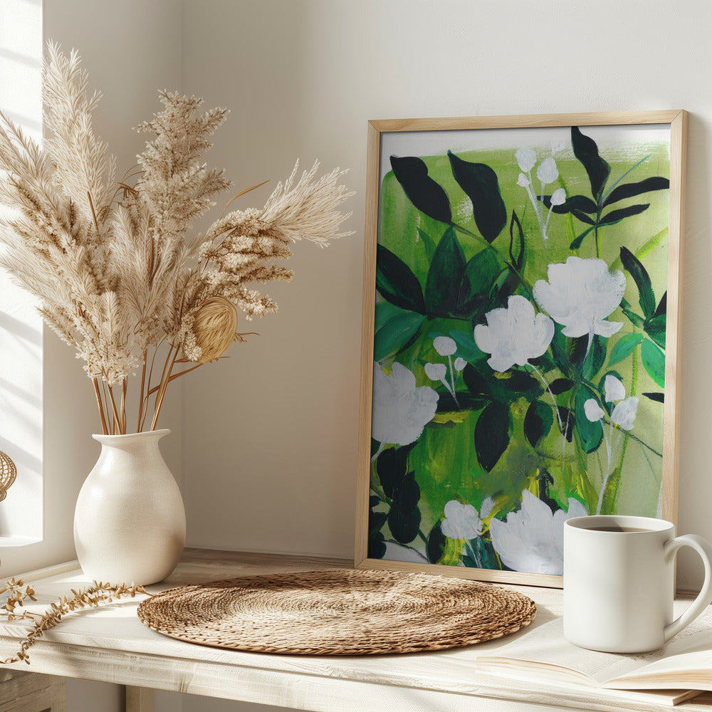 Jungle I Large - Stretched Canvas, Poster or Fine Art Print I Heart Wall Art