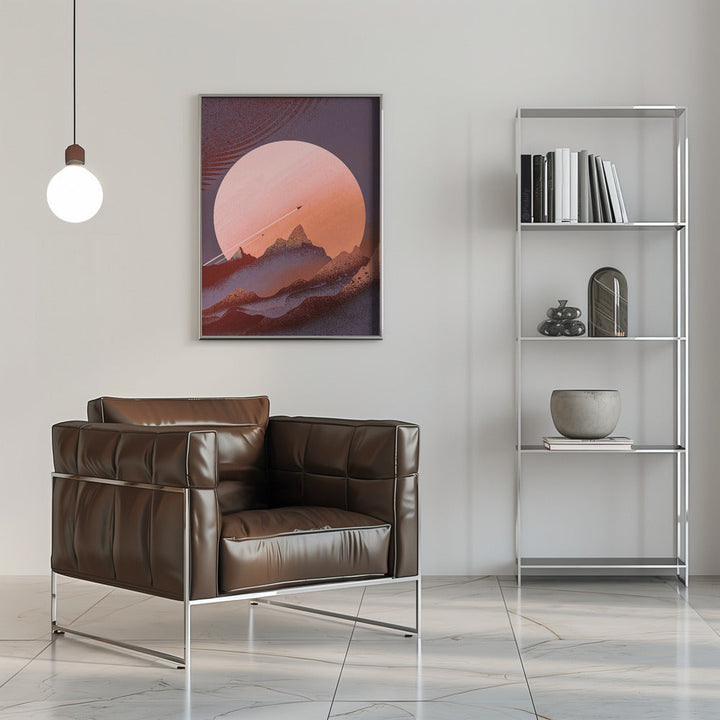 Jupiter Mountains - Stretched Canvas, Poster or Fine Art Print I Heart Wall Art