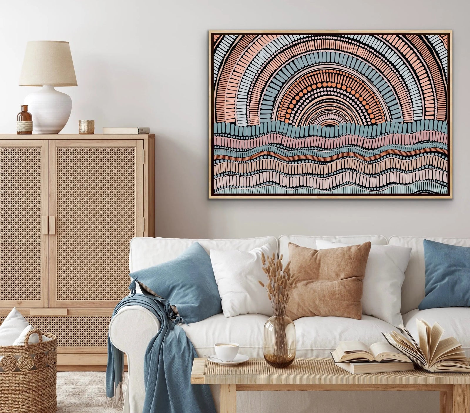 Kaampa Edition Three - Original - Aboriginal Art Print by Leah Cummins - I Heart Wall Art