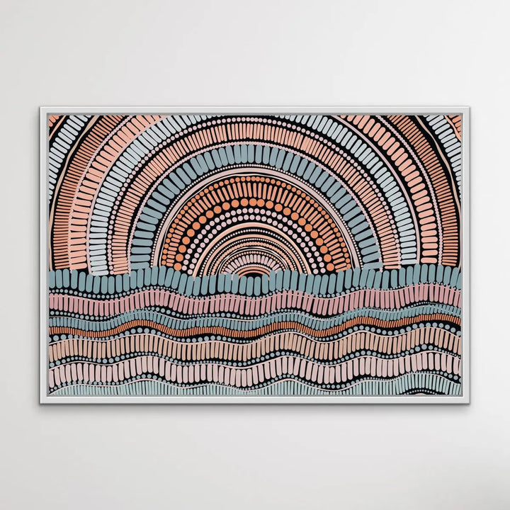 Kaampa Edition Three - Original - Aboriginal Art Print by Leah Cummins - I Heart Wall Art