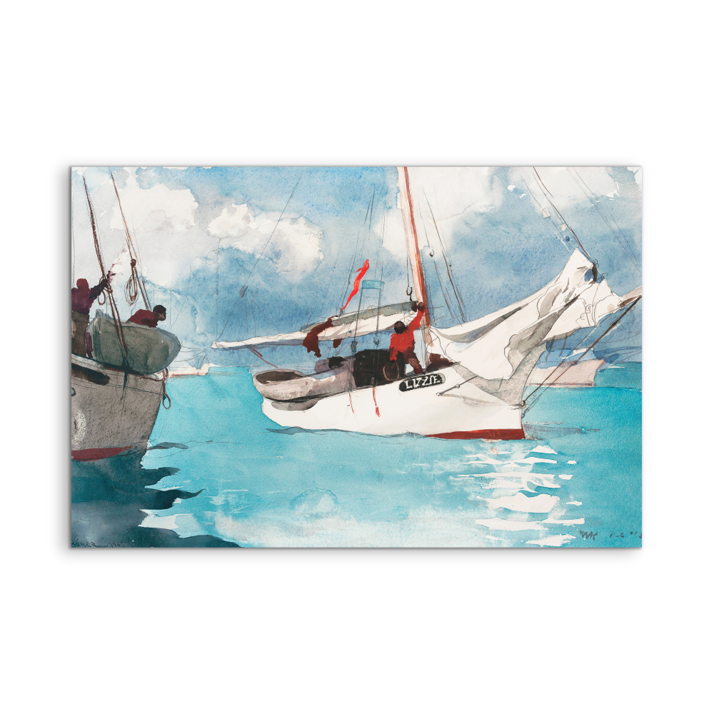 Key West by Winslow Homer - Americana Coastal Hamptons Art Print