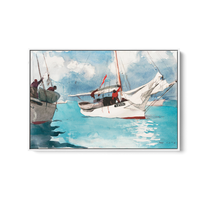 Key West by Winslow Homer - Americana Coastal Hamptons Art Print