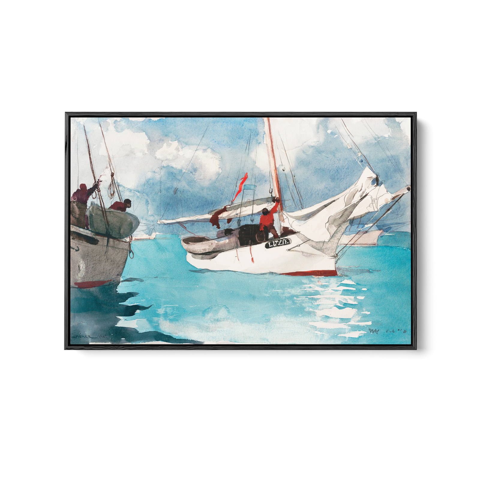 Key West by Winslow Homer - Americana Coastal Hamptons Art Print