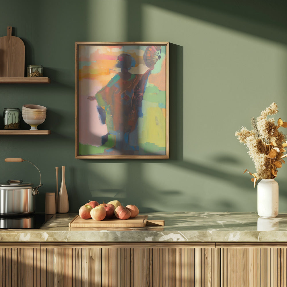 Kimono 3 - Stretched Canvas, Poster or Fine Art Print I Heart Wall Art