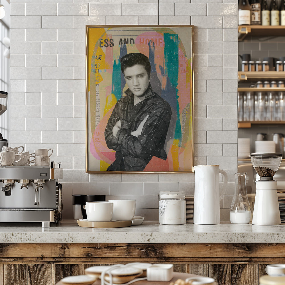 King in the House - Stretched Canvas, Poster or Fine Art Print I Heart Wall Art