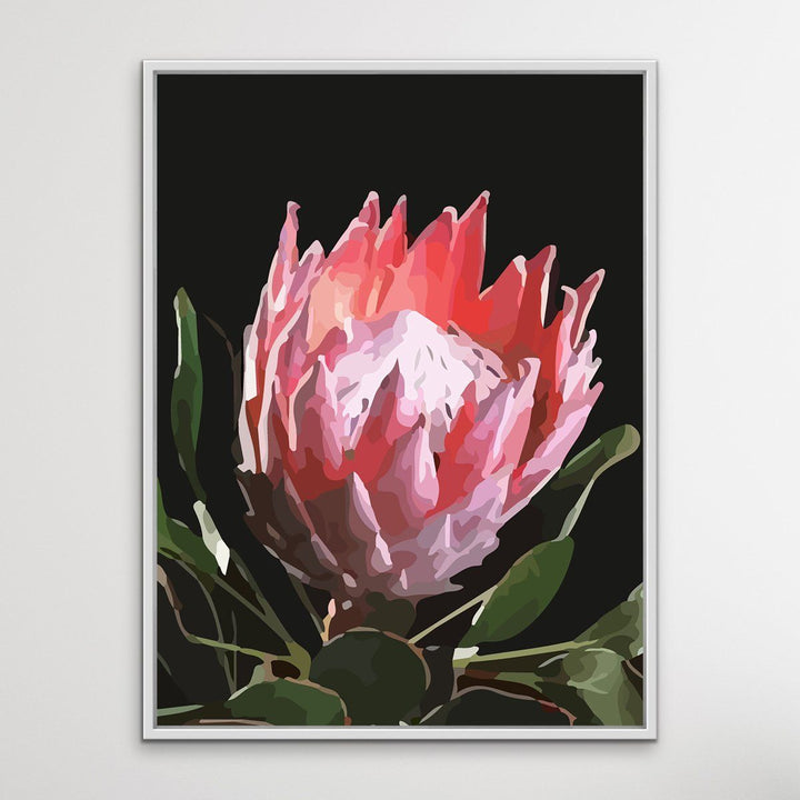 King Of The Blooms - Protea Floral Print on Canvas or Paper - I Heart Wall Art