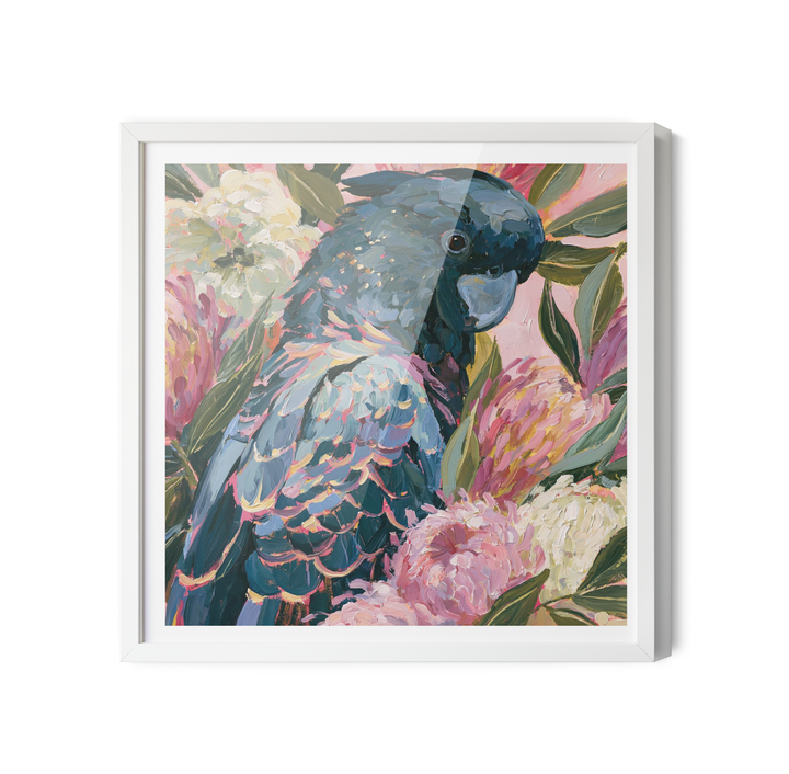 King Of The Bush II by IHeartStudio - Australiana Black Cockatoo Canvas And Art Print