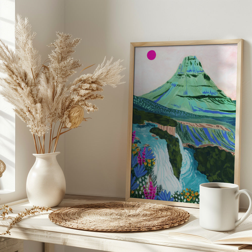 Kirkjufell - Stretched Canvas, Poster or Fine Art Print I Heart Wall Art