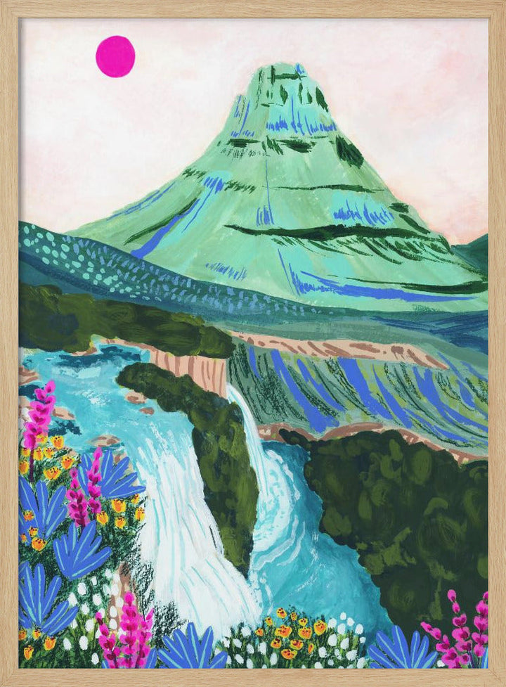 Kirkjufell - Stretched Canvas, Poster or Fine Art Print I Heart Wall Art