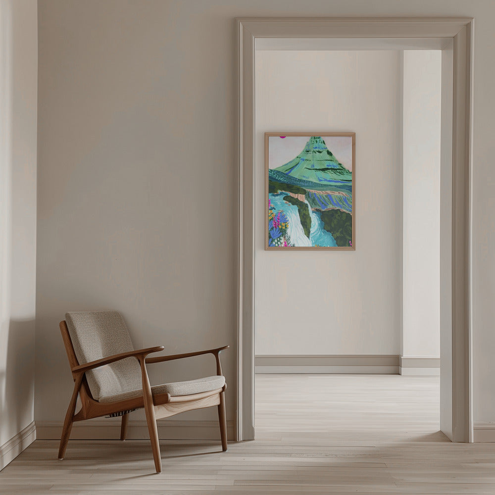 Kirkjufell - Stretched Canvas, Poster or Fine Art Print I Heart Wall Art