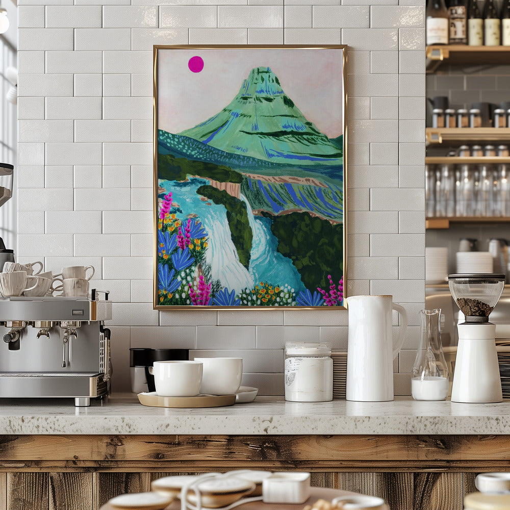 Kirkjufell - Stretched Canvas, Poster or Fine Art Print I Heart Wall Art