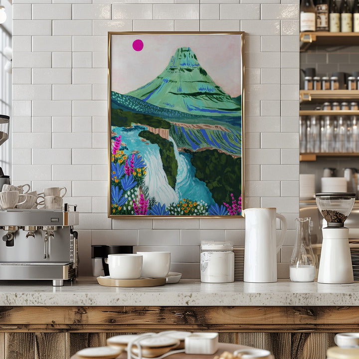 Kirkjufell - Stretched Canvas, Poster or Fine Art Print I Heart Wall Art