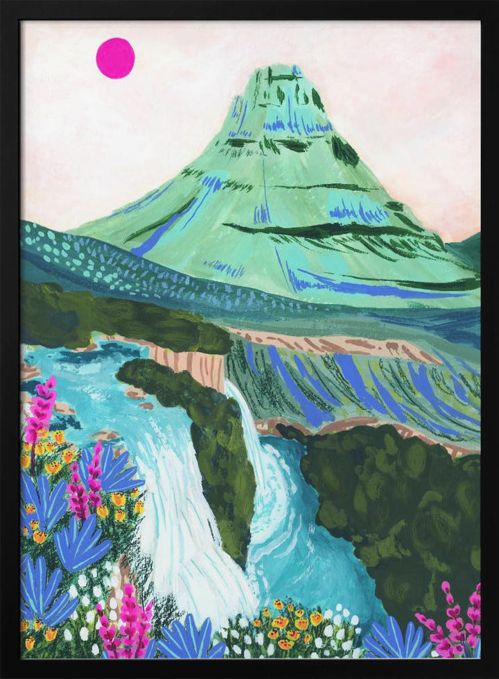 Kirkjufell - Stretched Canvas, Poster or Fine Art Print I Heart Wall Art
