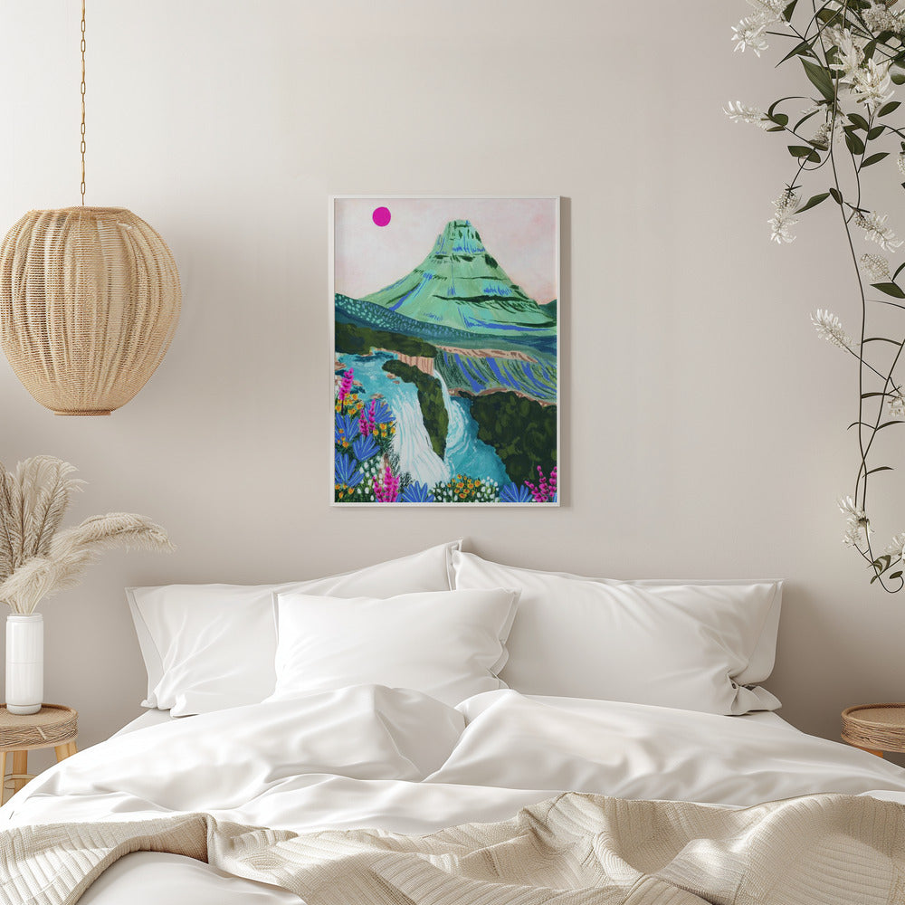 Kirkjufell - Stretched Canvas, Poster or Fine Art Print I Heart Wall Art