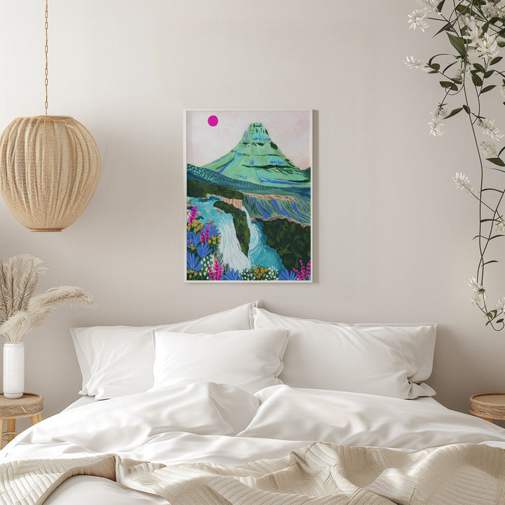 Kirkjufell - Stretched Canvas, Poster or Fine Art Print I Heart Wall Art