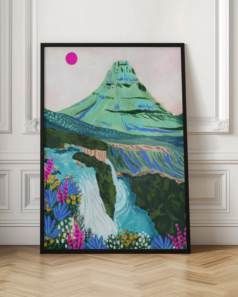 Kirkjufell - Stretched Canvas, Poster or Fine Art Print I Heart Wall Art
