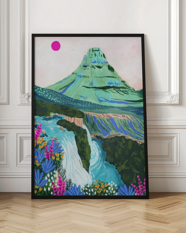 Kirkjufell - Stretched Canvas, Poster or Fine Art Print I Heart Wall Art
