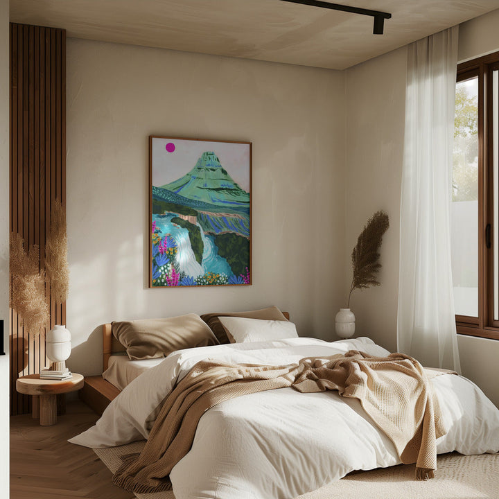 Kirkjufell - Stretched Canvas, Poster or Fine Art Print I Heart Wall Art