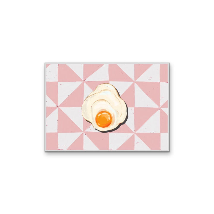 Kitchen Still Life II - Singular Egg Stretched Canvas or Wall Art Print I Heart Wall Art