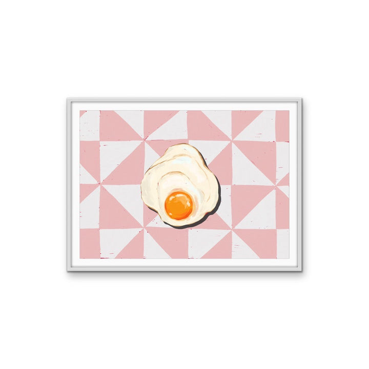 Kitchen Still Life II - Singular Egg Stretched Canvas or Wall Art Print I Heart Wall Art