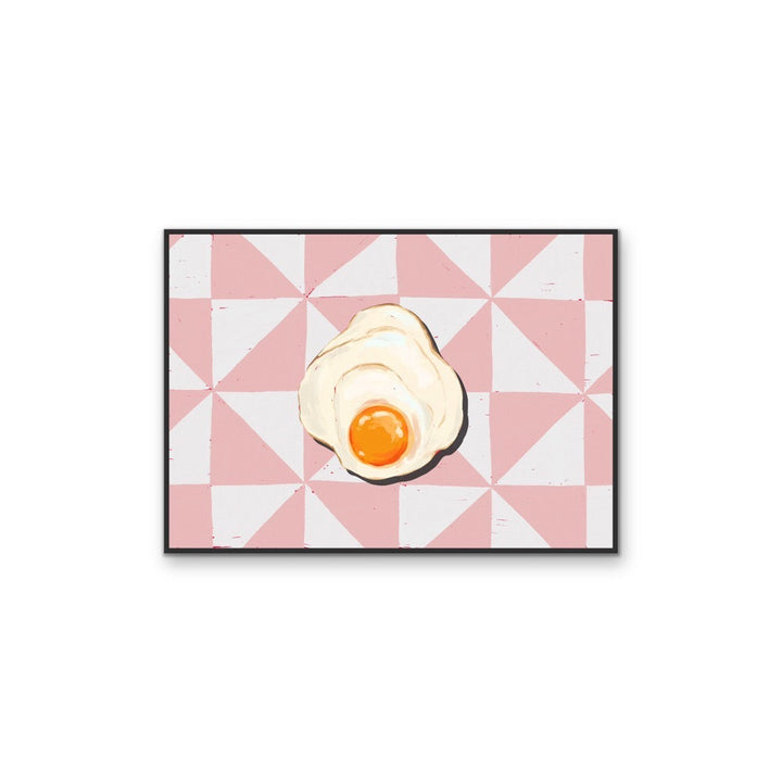 Kitchen Still Life II - Singular Egg Stretched Canvas or Wall Art Print I Heart Wall Art