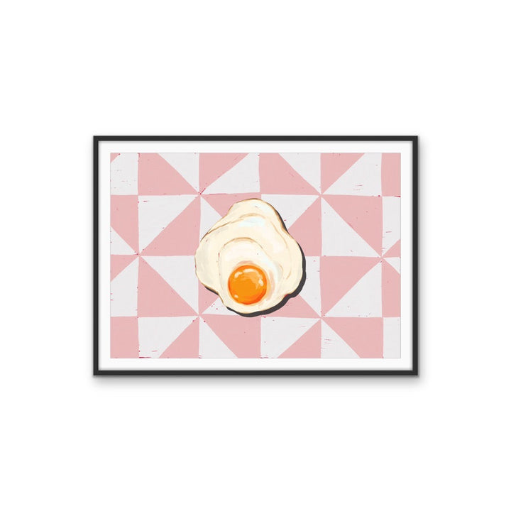 Kitchen Still Life II - Singular Egg Stretched Canvas or Wall Art Print I Heart Wall Art