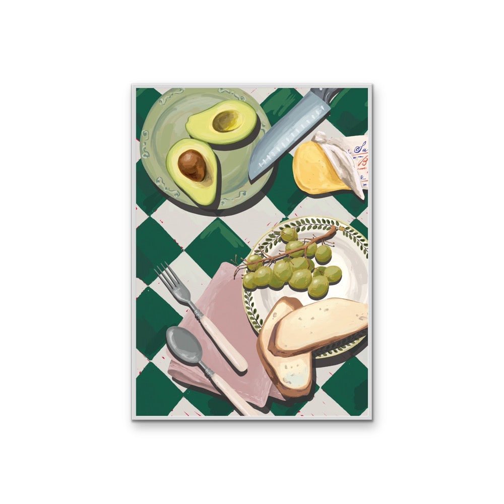 Kitchen Still Life XVI - Sandwiches for Lunch, Stretched Canvas or Wall Art Print - I Heart Wall Art - Poster Print, Canvas Print or Framed Art Print