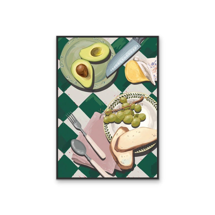 Kitchen Still Life XVI - Sandwiches for Lunch, Stretched Canvas or Wall Art Print - I Heart Wall Art - Poster Print, Canvas Print or Framed Art Print