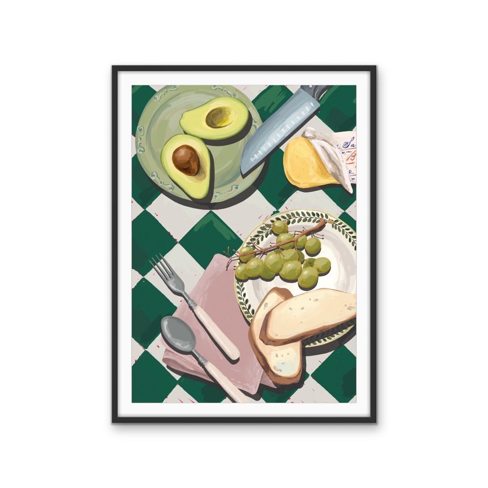 Kitchen Still Life XVI - Sandwiches for Lunch, Stretched Canvas or Wall Art Print - I Heart Wall Art - Poster Print, Canvas Print or Framed Art Print
