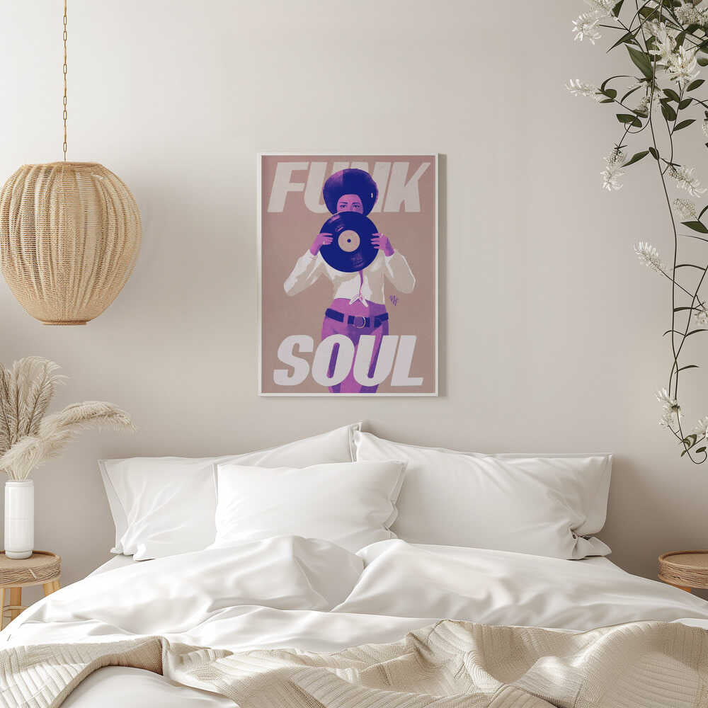 Kool &amp;amp; the Gang - Stretched Canvas, Poster or Fine Art Print - I Heart Wall Art - Poster Print, Canvas Print or Framed Art Print
