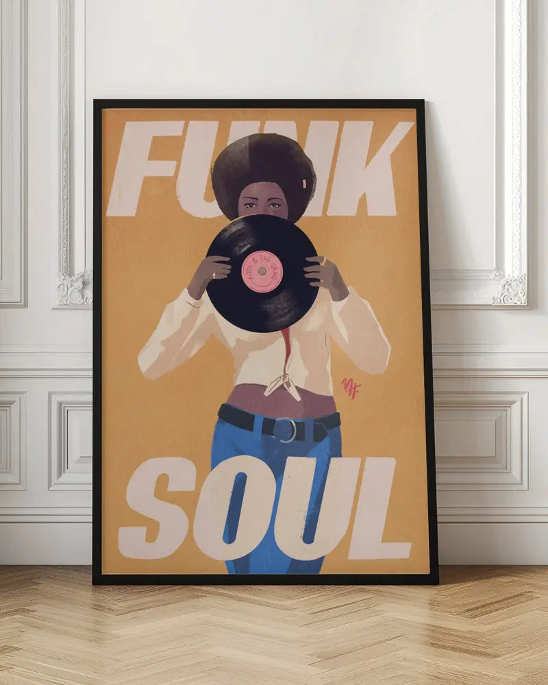 Kool &amp; the Gang - Stretched Canvas, Poster or Fine Art Print I Heart Wall Art