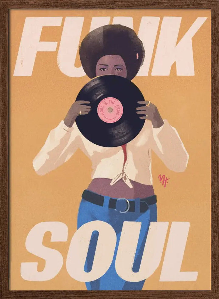 Kool &amp;amp; the Gang - Stretched Canvas, Poster or Fine Art Print I Heart Wall Art