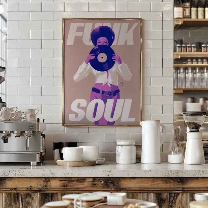 Kool &amp;amp; the Gang - Stretched Canvas, Poster or Fine Art Print I Heart Wall Art