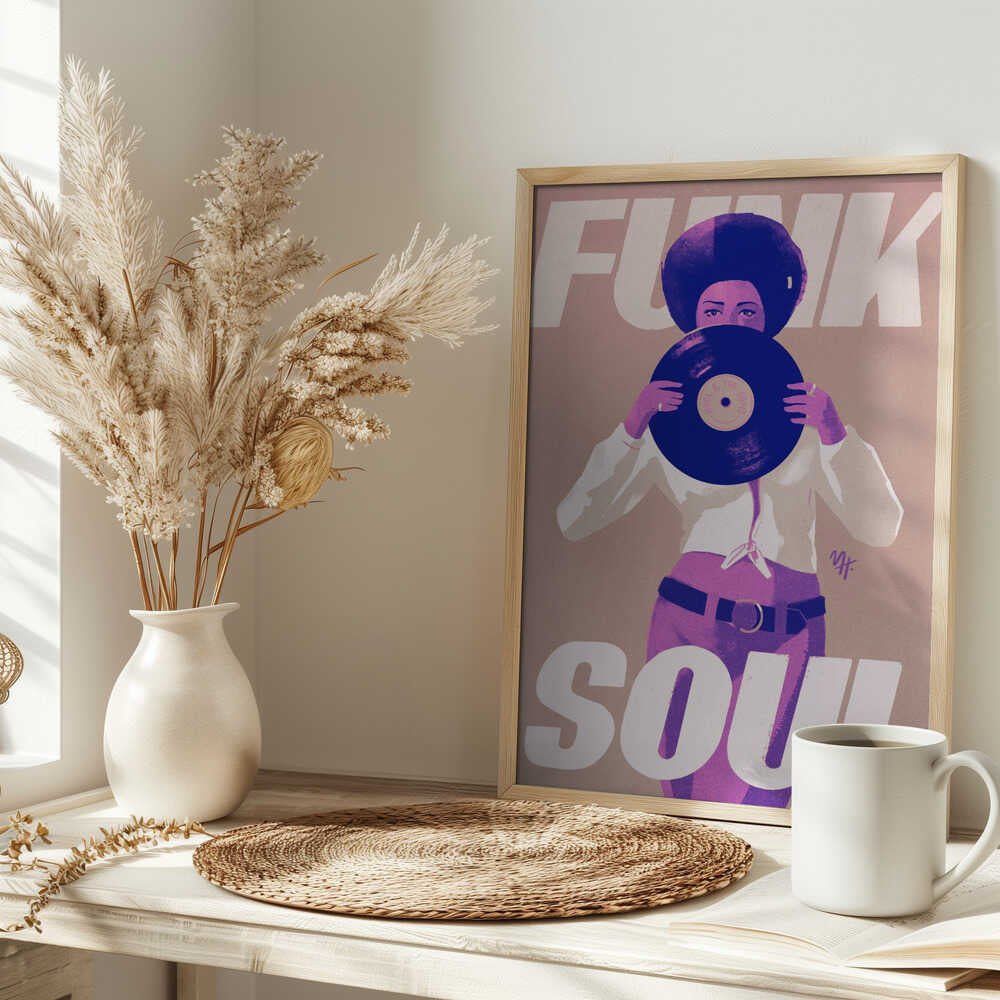 Kool &amp;amp; the Gang - Stretched Canvas, Poster or Fine Art Print - I Heart Wall Art - Poster Print, Canvas Print or Framed Art Print