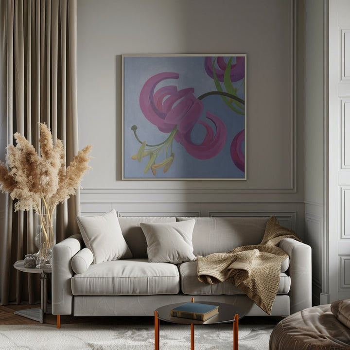 Krollilja - Square Stretched Canvas, Poster or Fine Art Print - I Heart Wall Art - Poster Print, Canvas Print or Framed Art Print