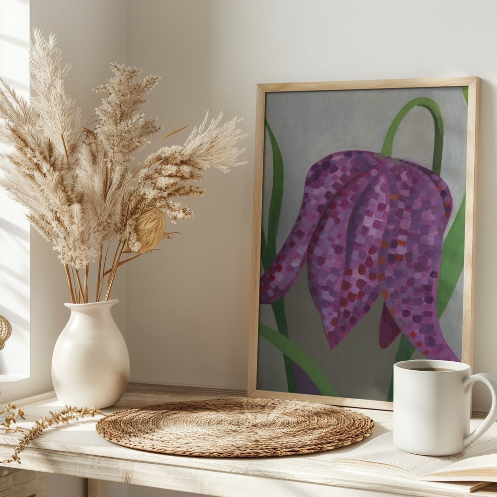 Kungsängslilja - Stretched Canvas, Poster or Fine Art Print - I Heart Wall Art - Poster Print, Canvas Print or Framed Art Print
