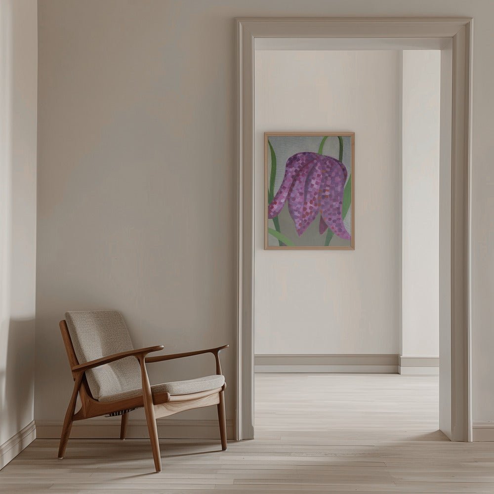 Kungsängslilja - Stretched Canvas, Poster or Fine Art Print - I Heart Wall Art - Poster Print, Canvas Print or Framed Art Print