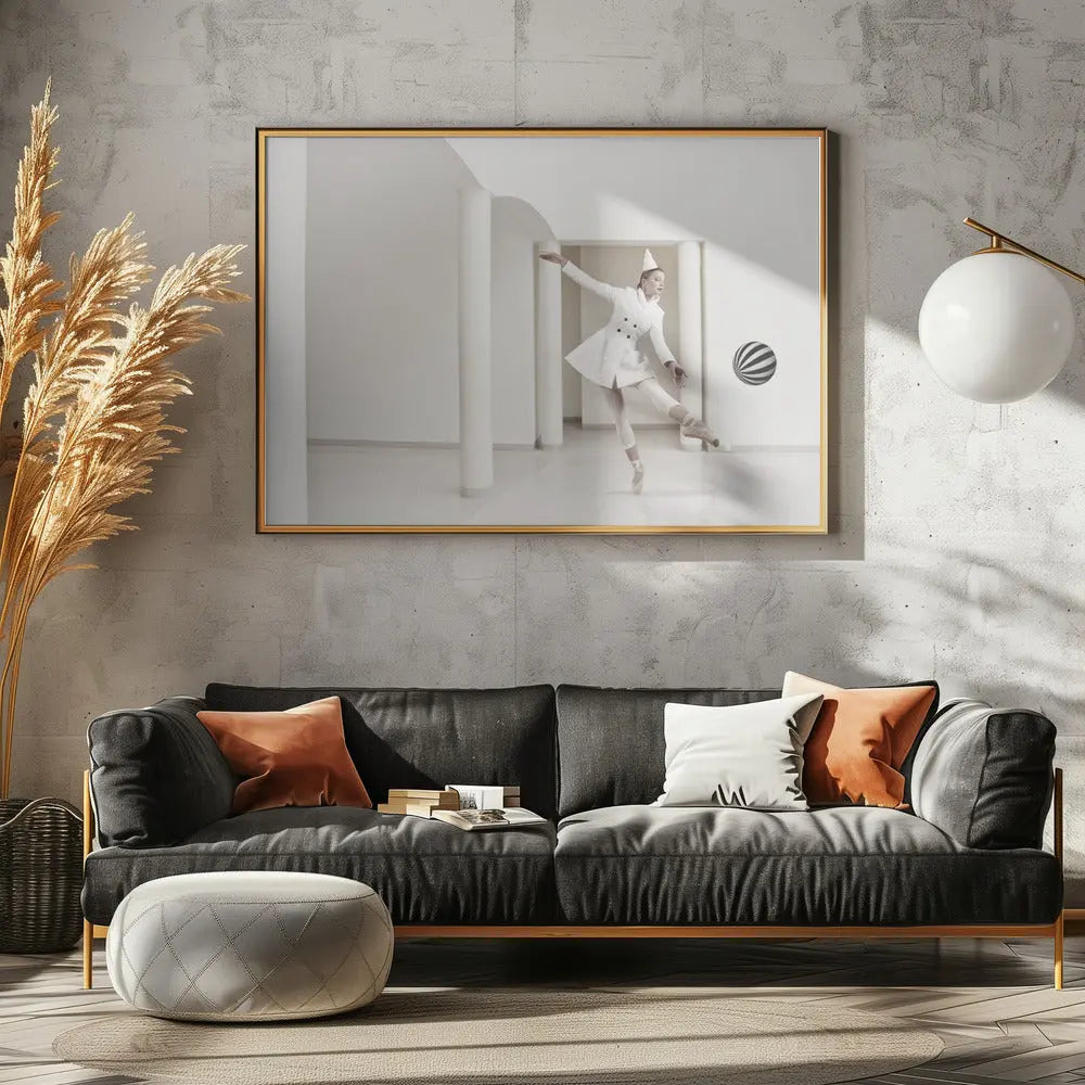La Pulcinella - Stretched Canvas, Poster or Fine Art Print I Heart Wall Art