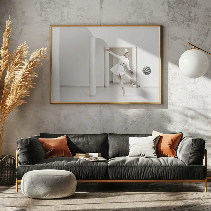La Pulcinella - Stretched Canvas, Poster or Fine Art Print I Heart Wall Art
