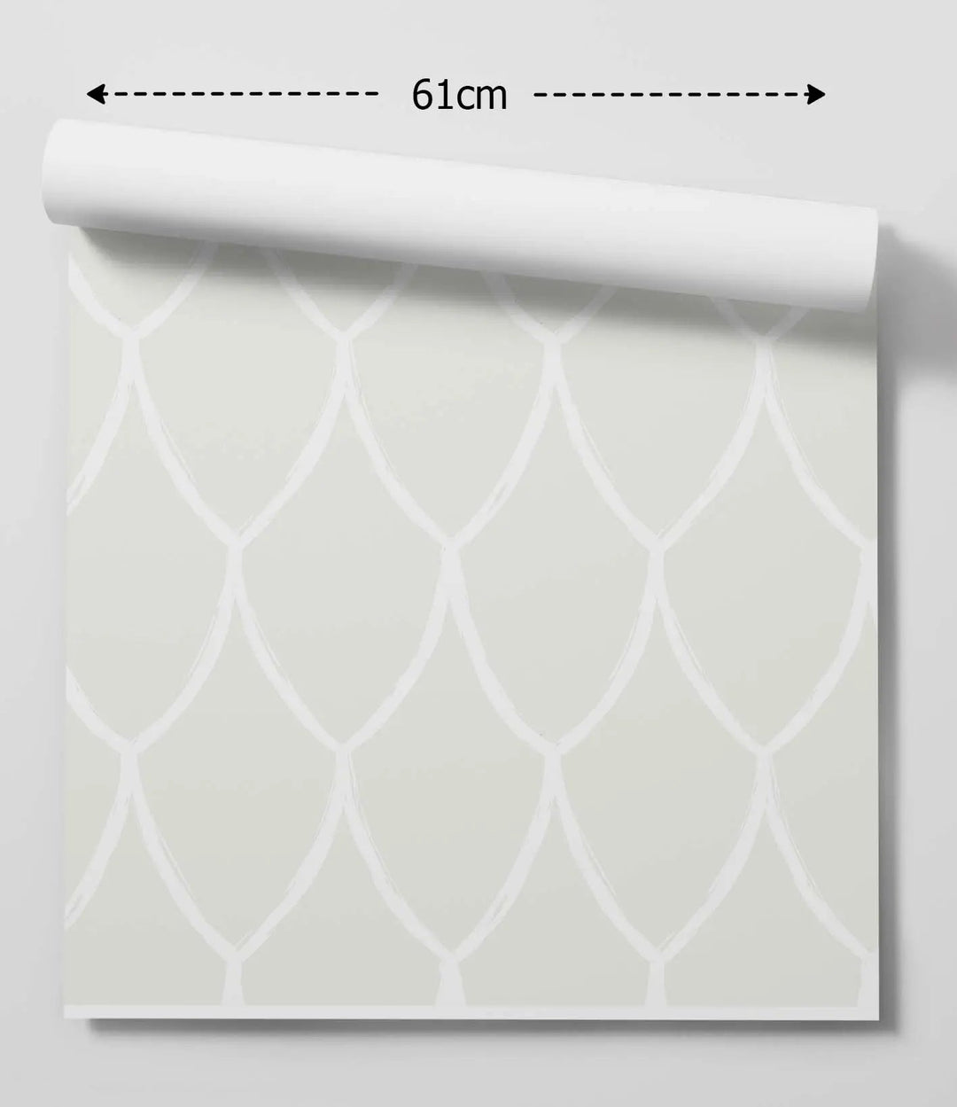 Lace Wallpaper In Cream Tones - Cream and White Palm Tree Removable Peel and Stick or Soak and Stick Wallpaper I Heart Wall Art Australia 