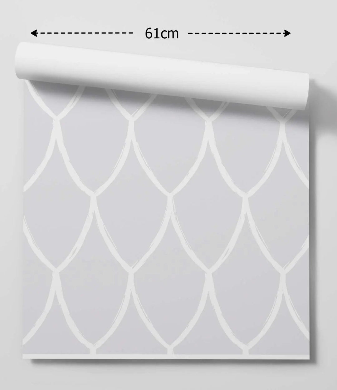 Lace Wallpaper In Lilac/Grey Tones - Lilac/Grey White Removable Peel and Stick or Soak and Stick Wallpaper I Heart Wall Art Australia 