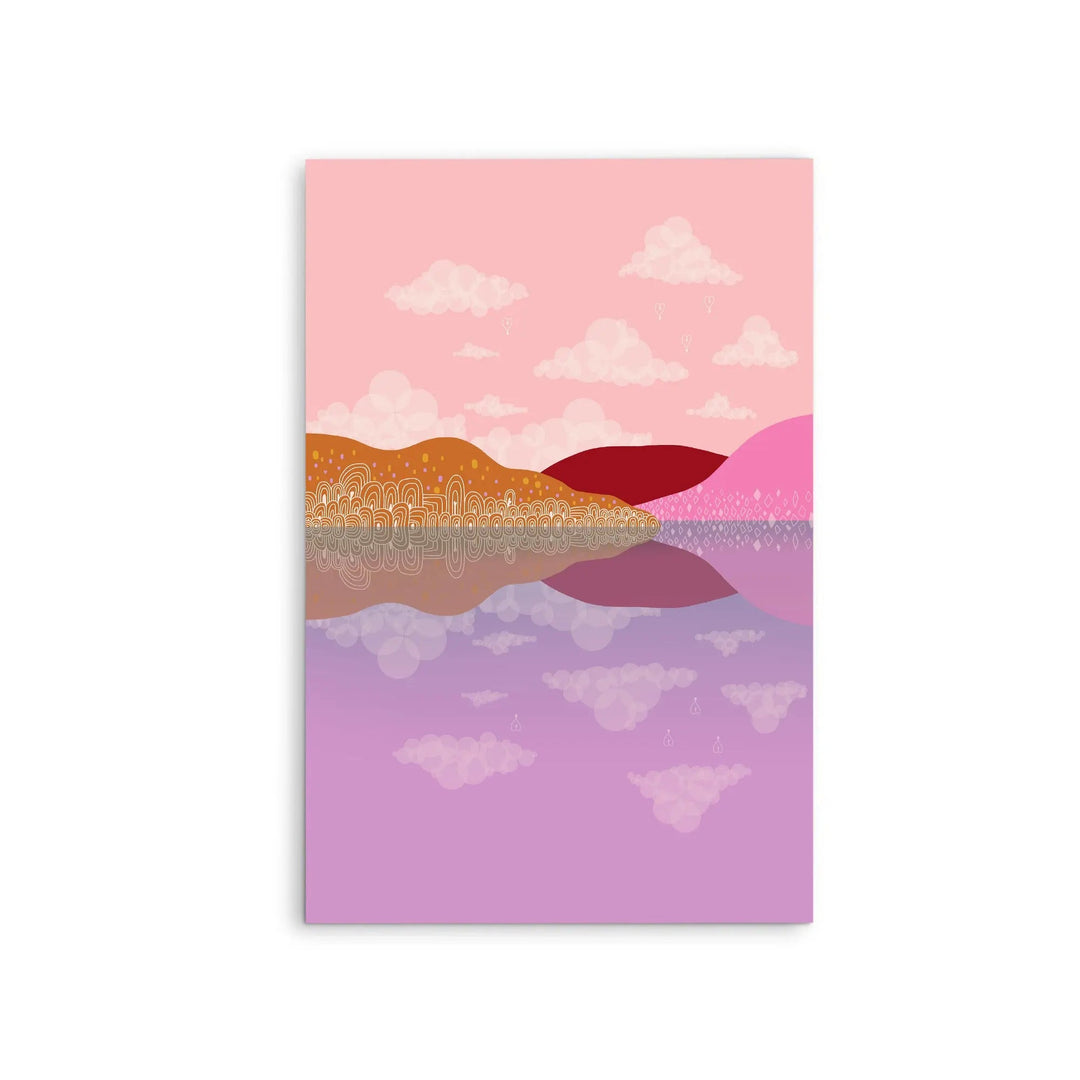 Lake Dart By Unratio - Stretched Canvas Print or Framed Fine Art Print - Artwork I Heart Wall Art Australia 