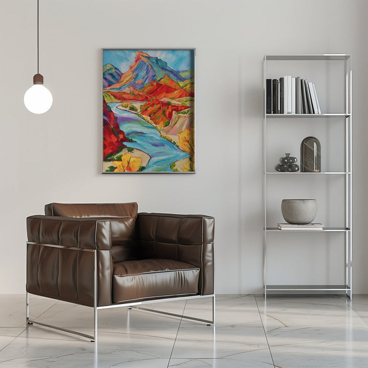 Land of Echantment - Stretched Canvas, Poster or Fine Art Print I Heart Wall Art