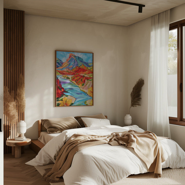 Land of Echantment - Stretched Canvas, Poster or Fine Art Print I Heart Wall Art