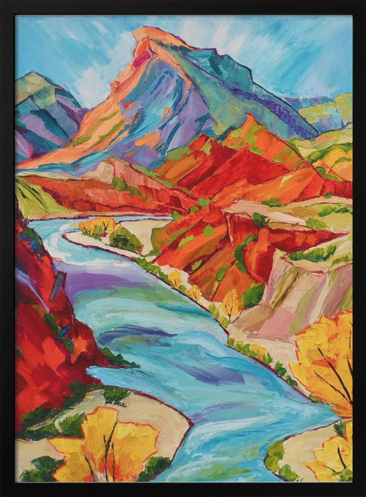 Land of Echantment - Stretched Canvas, Poster or Fine Art Print I Heart Wall Art