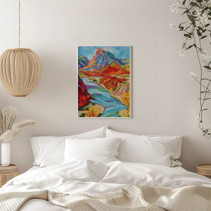 Land of Echantment - Stretched Canvas, Poster or Fine Art Print I Heart Wall Art