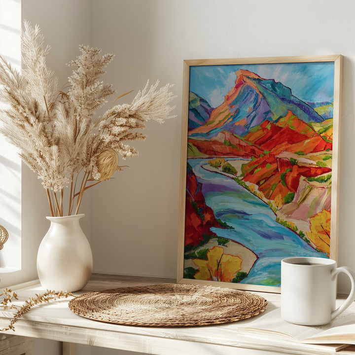Land of Echantment - Stretched Canvas, Poster or Fine Art Print I Heart Wall Art